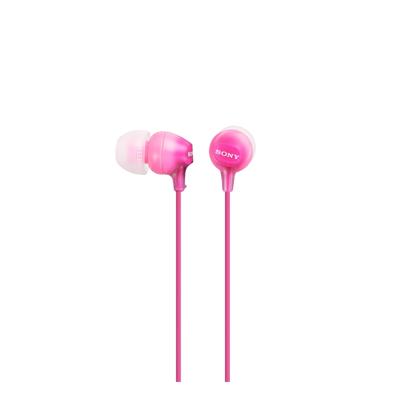 Słuchawki przewodowe Sony (różowe) | MDR-EX15APPI