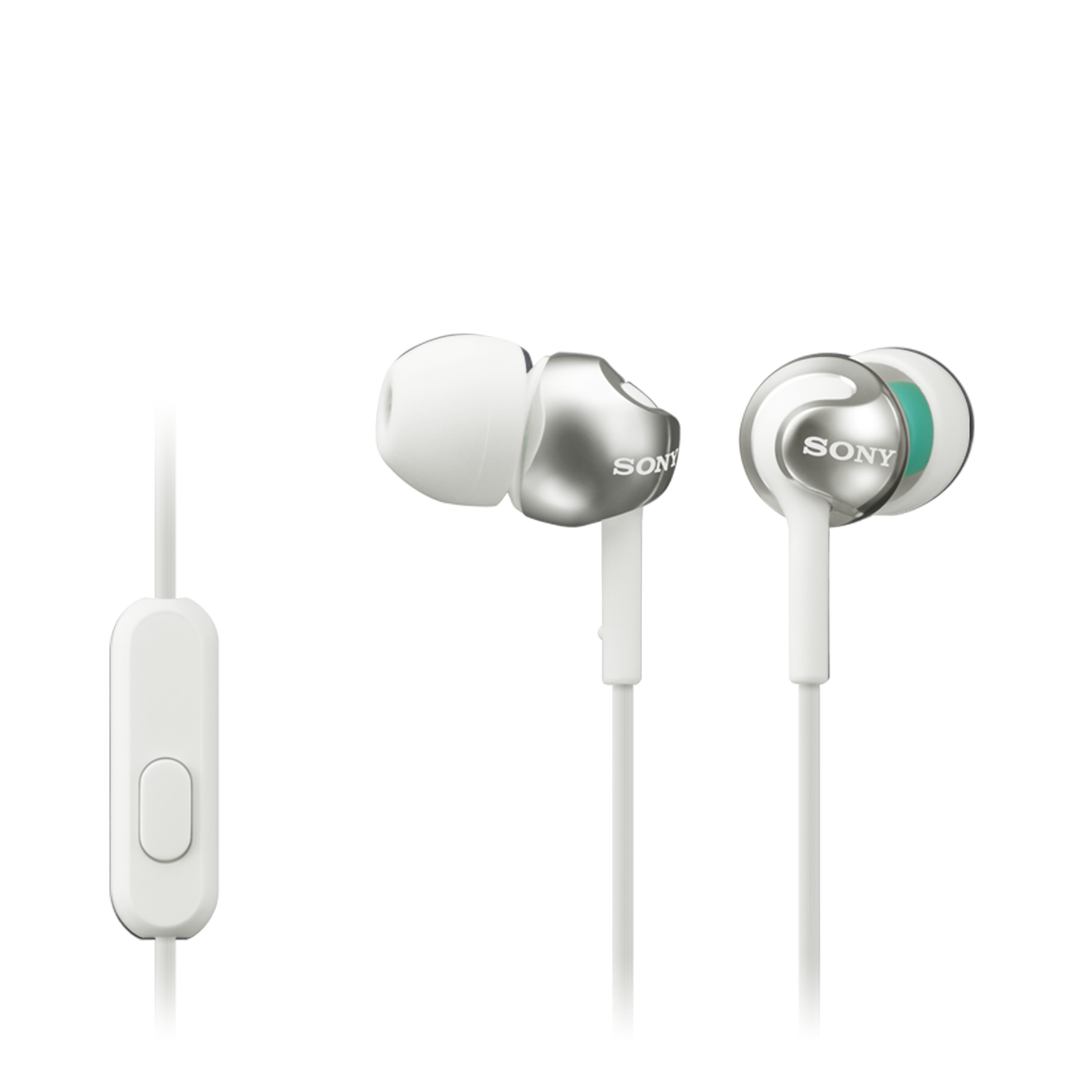 Słuchawki przewodowe Sony (białe) | MDR-EX110APW