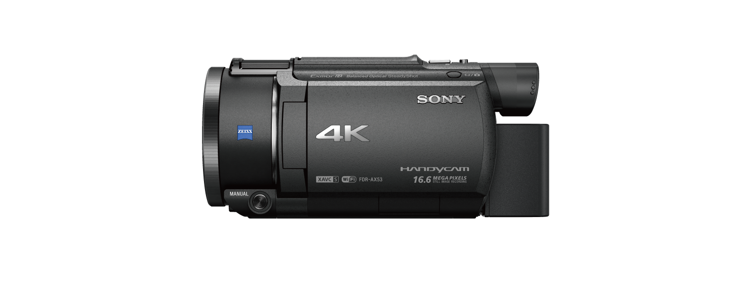 FDRAX53B.CEE : Kamera Sony Handycam 4K FDR-AX53