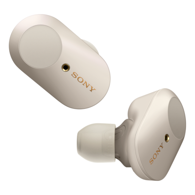 Słuchawki bezprzewodowe Sony (srebrne) | WF-1000XM3S