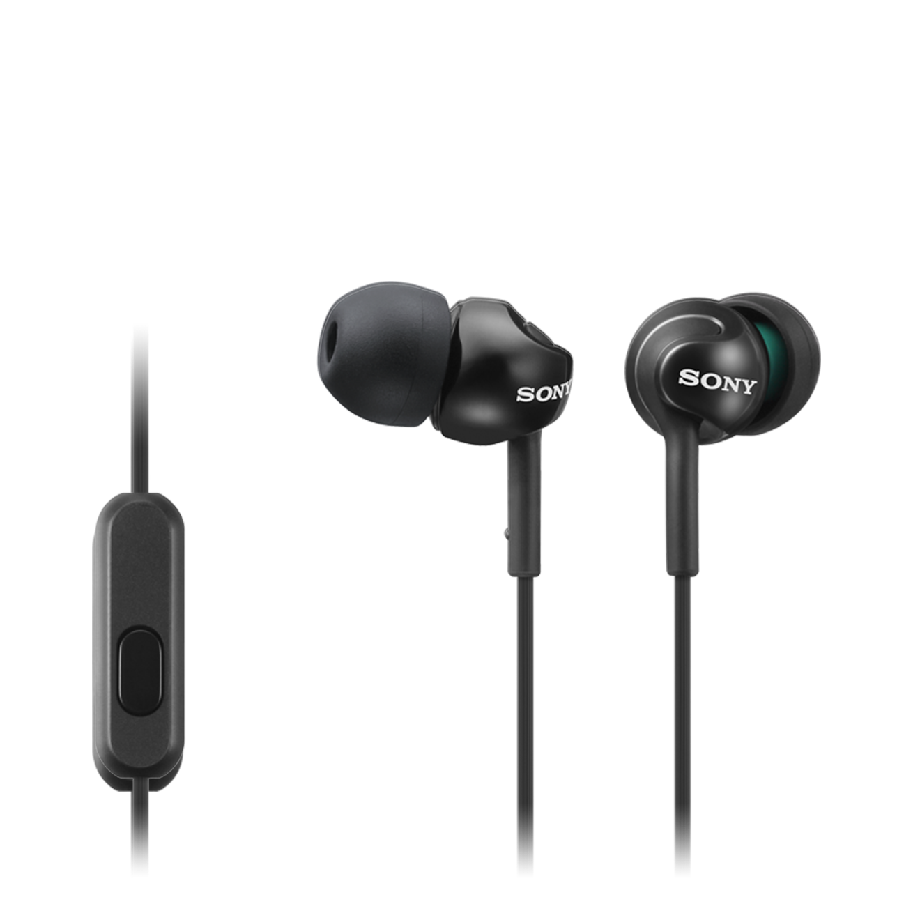 Słuchawki przewodowe Sony (czarne) | MDR-EX110APB