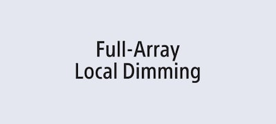 Full-Array Local Dimming