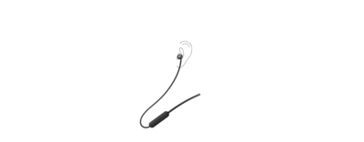 Słuchawki bezprzewodowe Sony (czarne) | WI-C310B