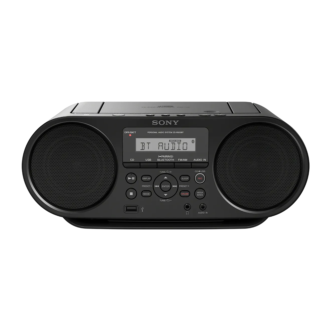 ZSRS60BT.CET : ZSRS60BT: Odtwarzacz CD typu boombox z łączem