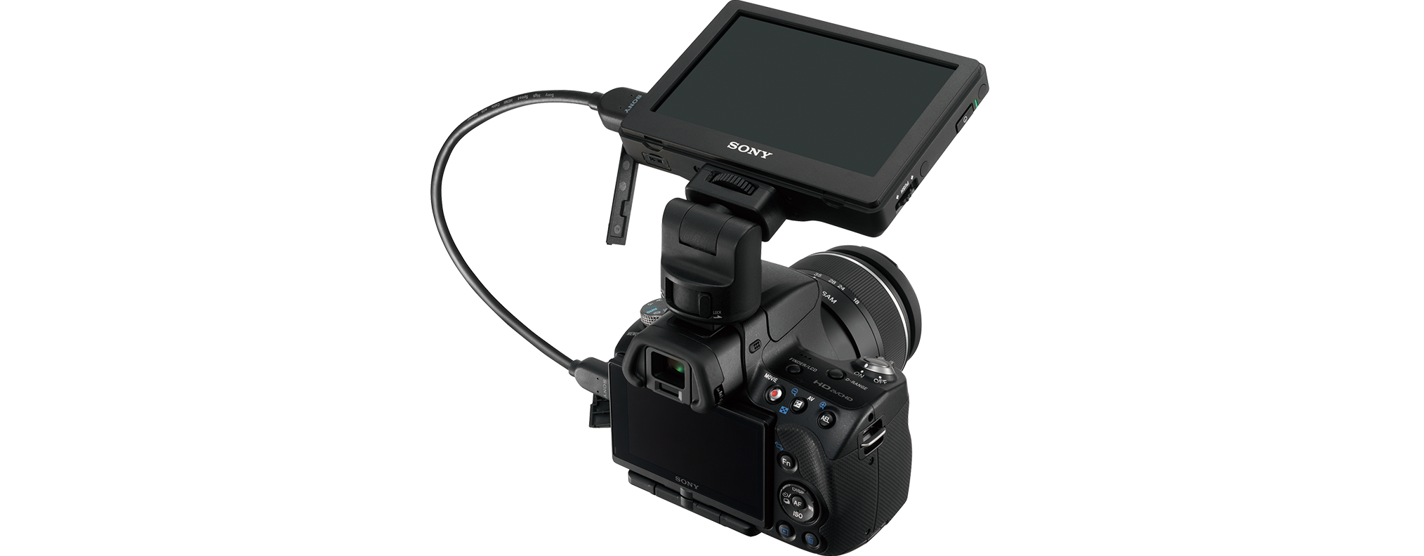 Monitor LCD do aparatu / kamery Sony | CLM-V55