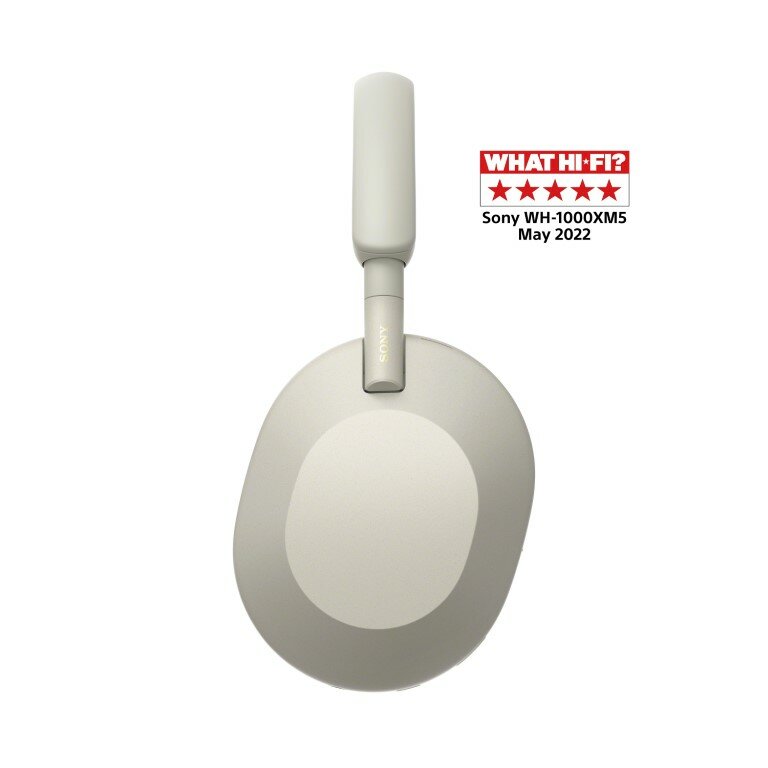 Słuchawki bezprzewodowe Sony (srebrne) | WH-1000XM5S