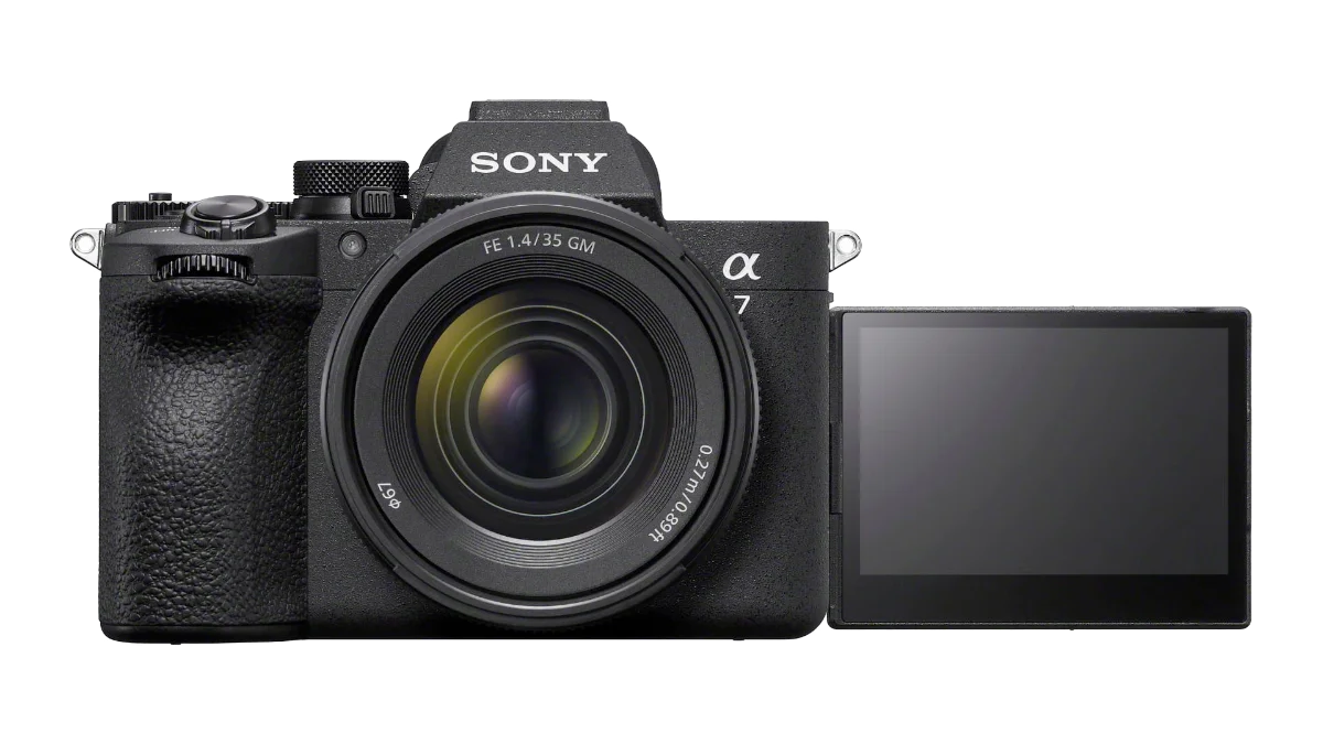 Sony Alpha 7 V — widok z przodu