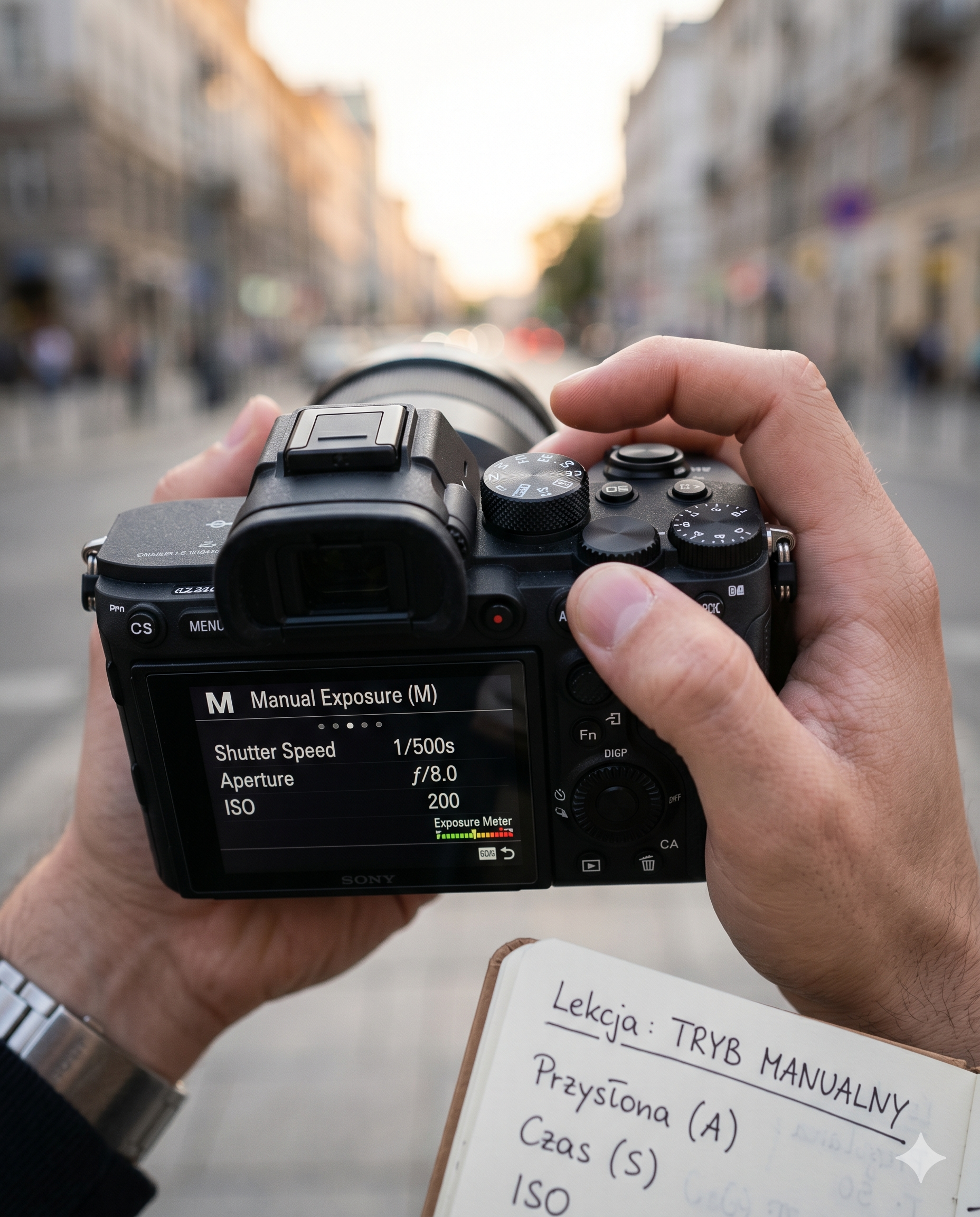 Manualny tryb pracy aparatu