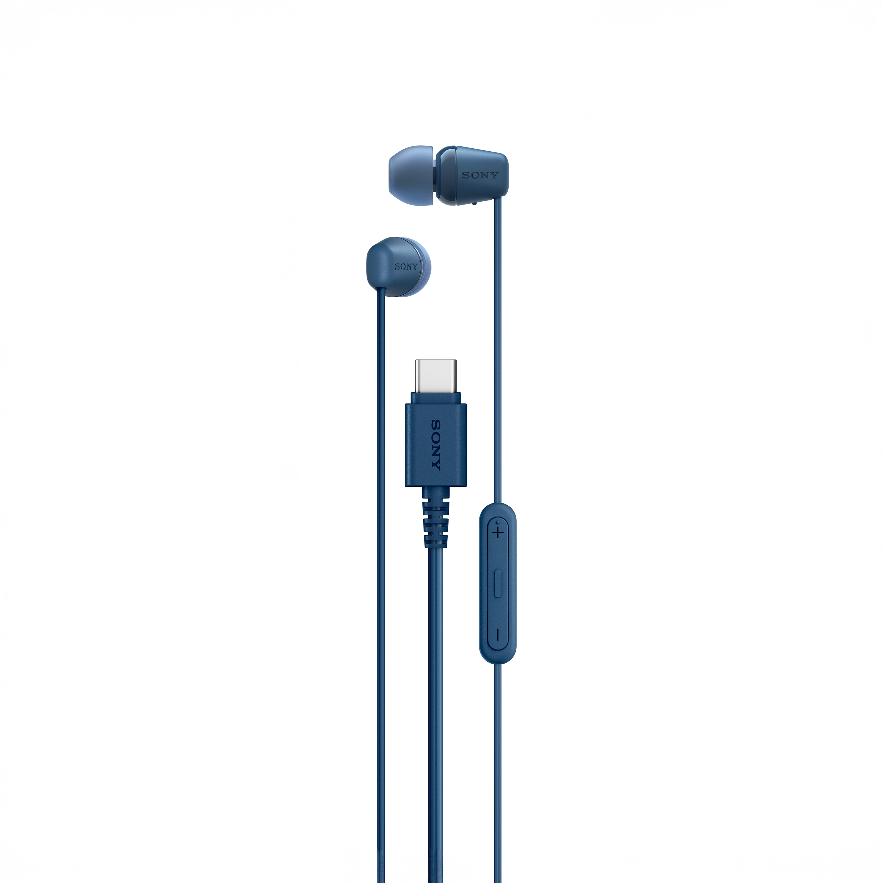 Słuchawki douszne Sony IER-EX15C, niebieskie