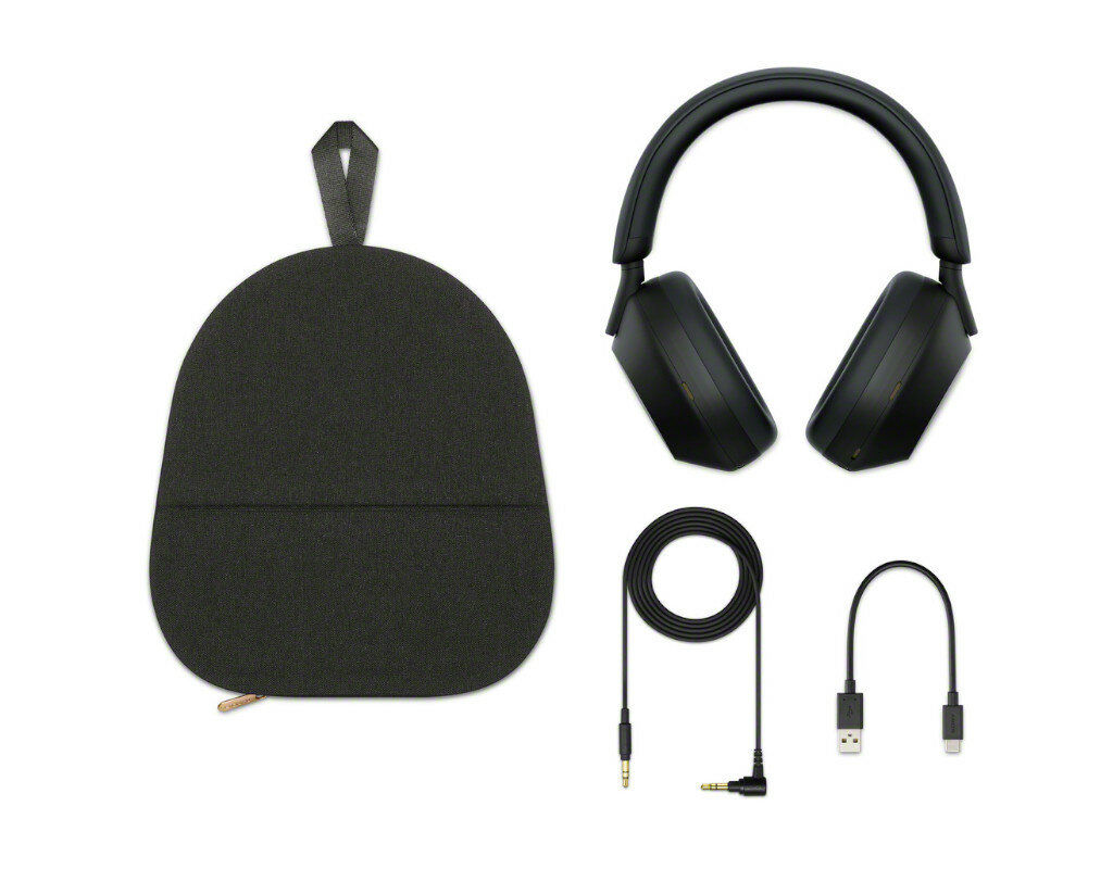 Słuchawki bezprzewodowe Sony (czarne) | WH-1000XM5B