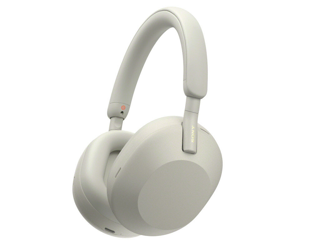 Słuchawki bezprzewodowe Sony (srebrne) | WH-1000XM5S