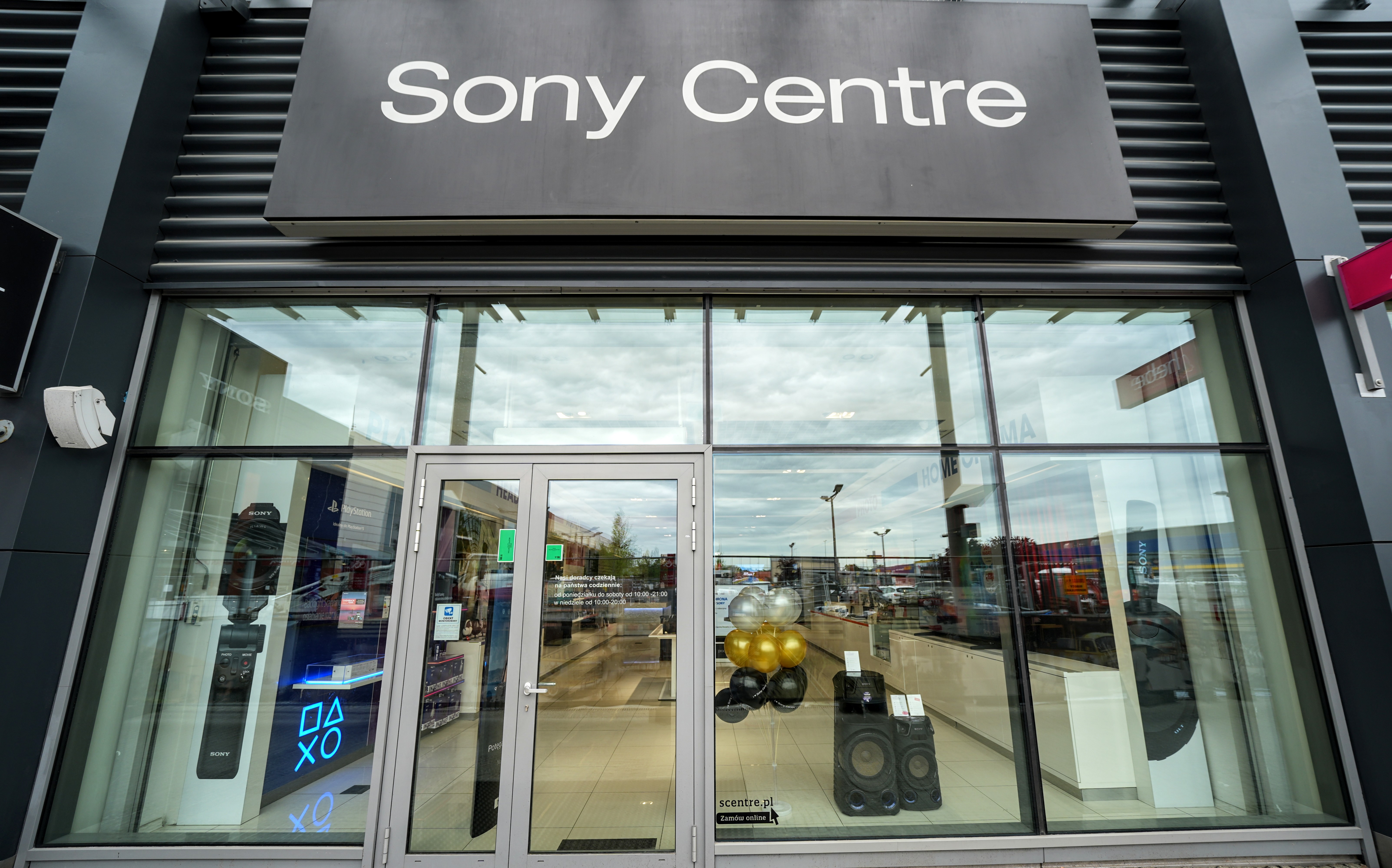 Front salonu Sony Centre Gdańsk Matarnia