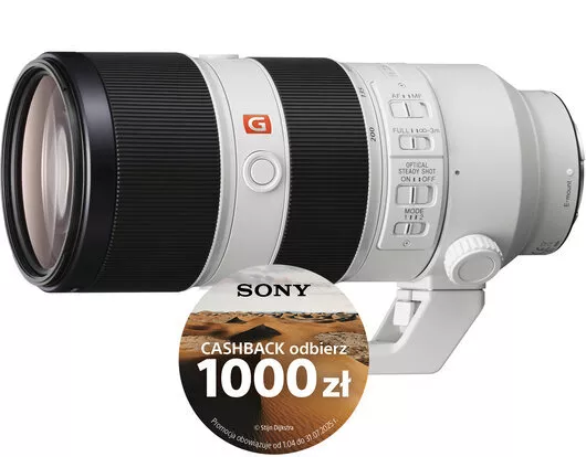 Obiektyw Sony FE 70–200 mm F2.8 GM OSS | SEL70200GM