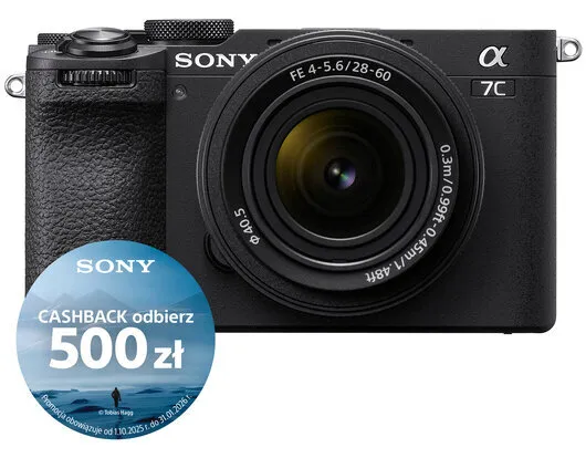 Sony Alpha ILCE7CM2LB - Pełnoklatkowy aparat bezlusterkowy