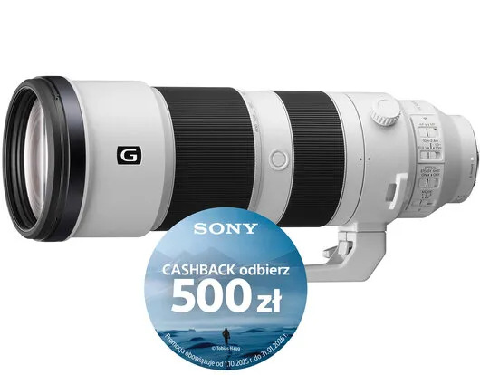 Obiektyw SONY FE 200-600 mm F5.6-6.3 G OSS | SEL200600G - Cashback
