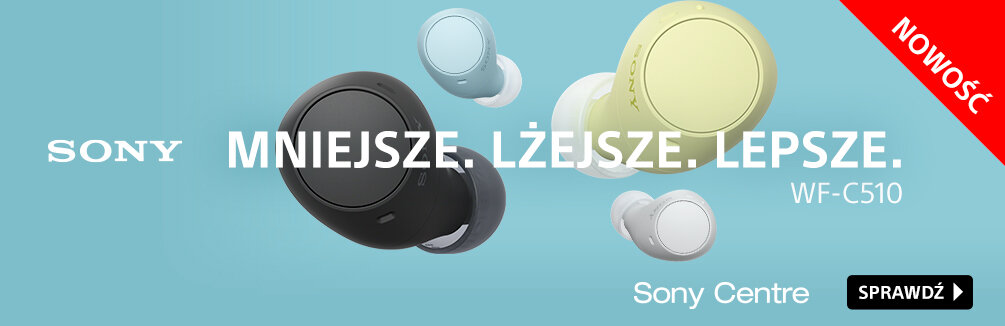 Premiera WF-C510 - Nowe słuchawki douszne Sony z Ambient Sound