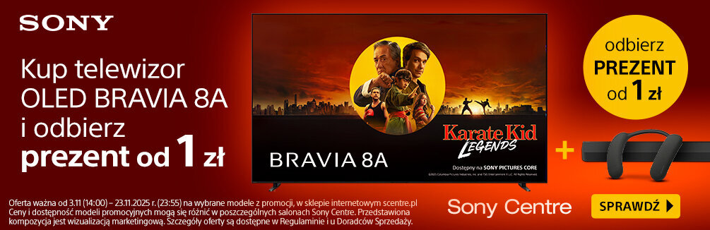Bravia 8A + prezent