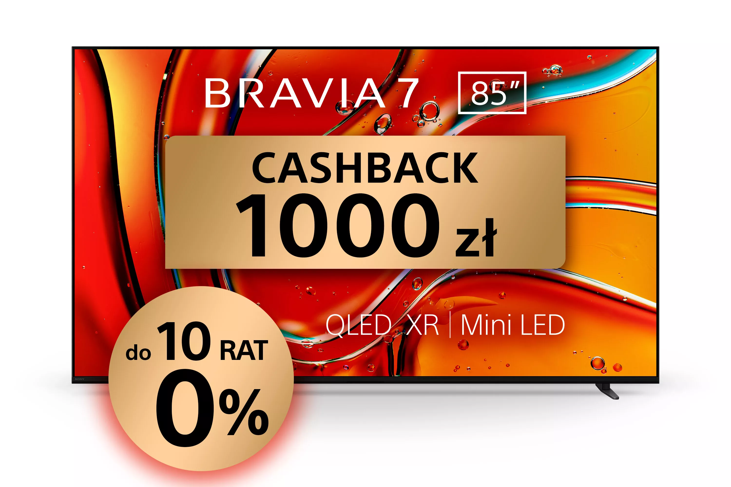 TelewizorSonyBRAVIA7|85caliK-85XR70|MiniLED(QLED)|4KUltraHD