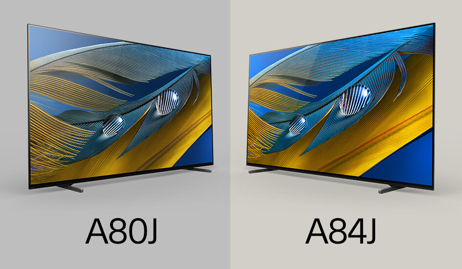 Różnice pomiędzy telewizorami Sony A80J i A84J