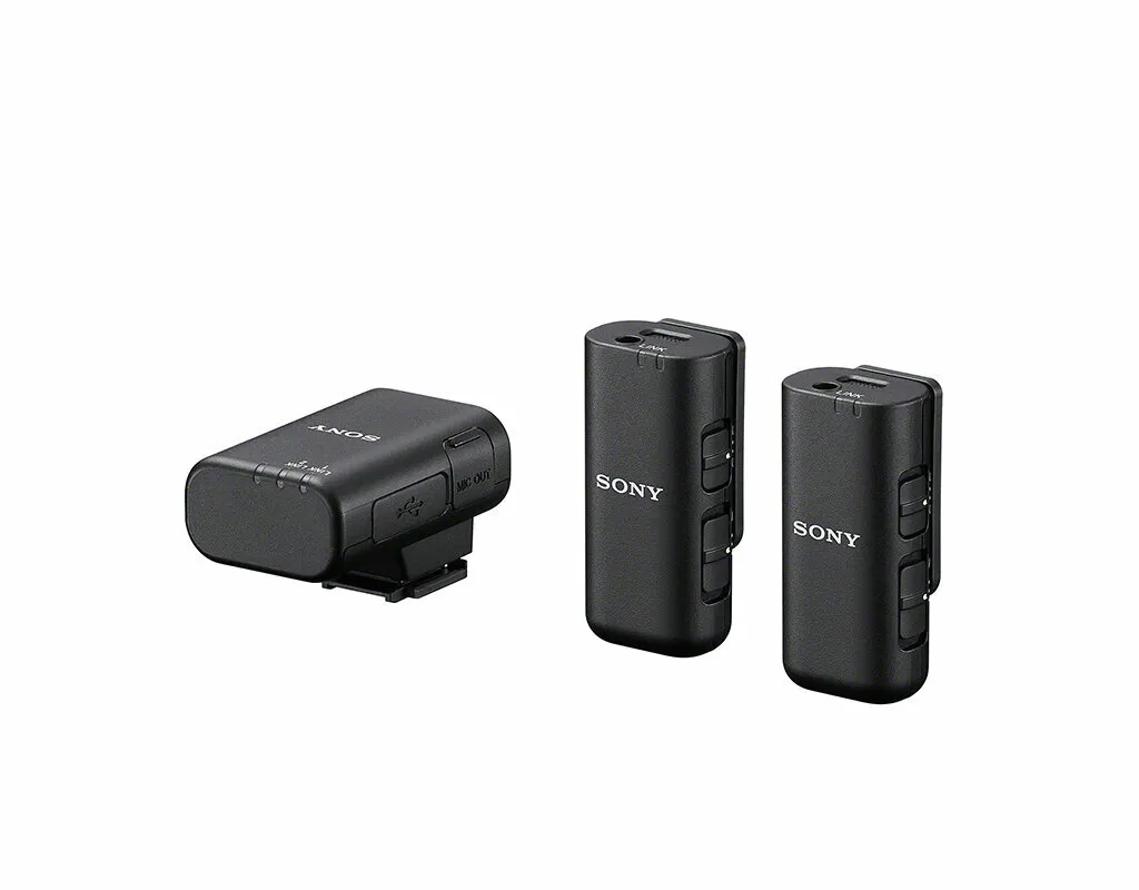 SONY ワイヤレスマイク ECM-W3 Sony Mikrofon bezprzewodowy | ECM-W3 - Akcesoria do kamer