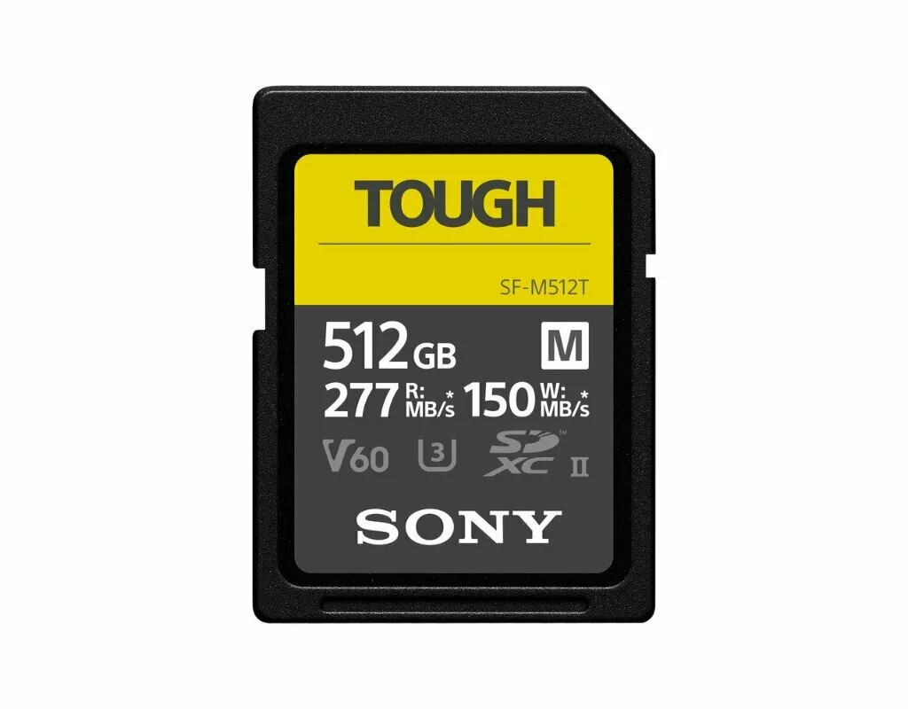 Karta pamięci Sony SD TOUGH UHS-II - 512 GB | SF-M512T