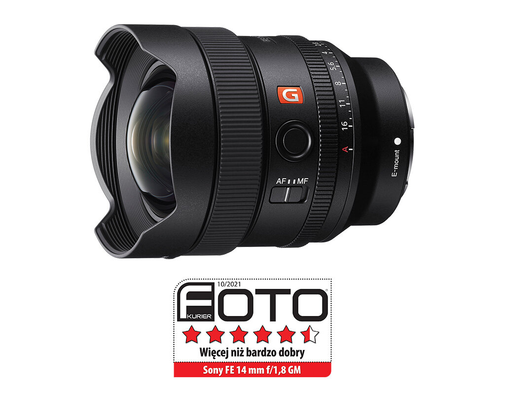 Obiektyw Sony FE 14 mm F1.8 GM | SEL14F18GM - Obiektywy pełnoklatkowe ...