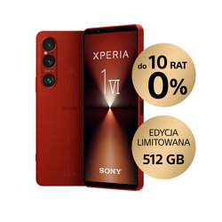 Smartfon Sony Xperia 1 VI (szkarłatny/czerwony) 512 GB | XQEC54EUKCR