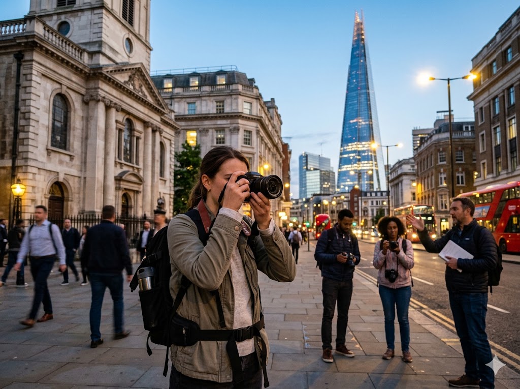 Fotograf pracujący z aparatem Sony Alpha podczas profesjonalnej sesji zdjęciowej