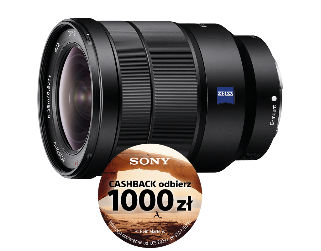 Obiektyw Sony Vario-Tessar T* FE 16–35 mm F4 ZA OSS | SEL1635Z ...